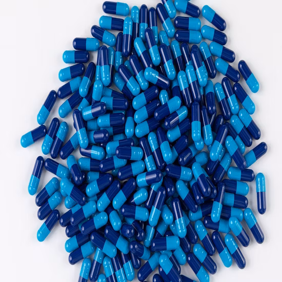 HPMC Blue Empty Capsule Shell