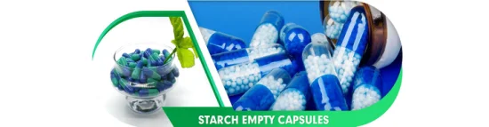 HPMC Empty Capsule Vacant Starch Gelatin Capsule Shell