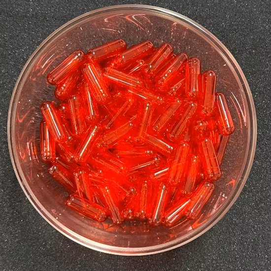 HPMC Empty Hard Capsule Vegetarian NSF Kosher Halal Brc Capsule Size 00# 0# 1# Transparent and Customized Colored